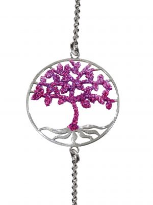 Bracelet arbre de vie Violet