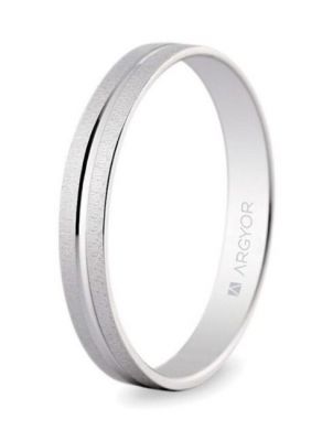 Acompte Mme Blondel, bague en or blanc 18K taille 51