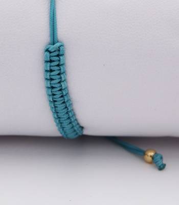bracelet turquoise et perles en or 18 K 