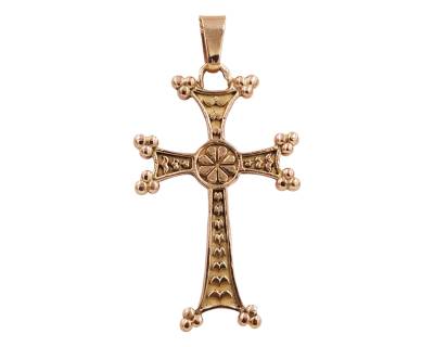 Croix arménienne grand modèle or 18 carats 